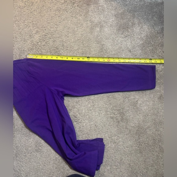 Easy Essentials Purple button-down shirt, long sleeves, casual, size L G - Picture 4 of 7